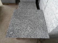 Carreaux de sol Spray gris granit blanc