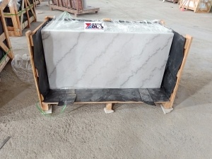 Carreaux de marbre blanc de Carrare Guangxi