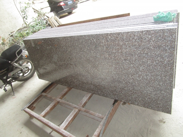 poli Luoyuan rouge G664 carreaux de sol de cuisine en granit