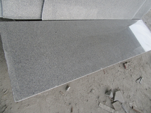  Bianco cristal gris clair G603 dalles de granit