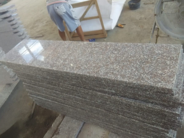 g635 granit dalle avant étapes de construction marches