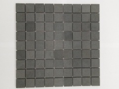 mosaïque de basalte noir andésite
