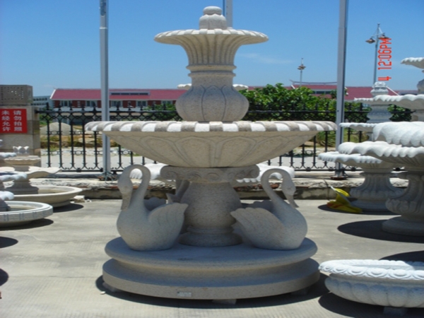 fontaines de caractéristique d'eau décorative de jardin de granit