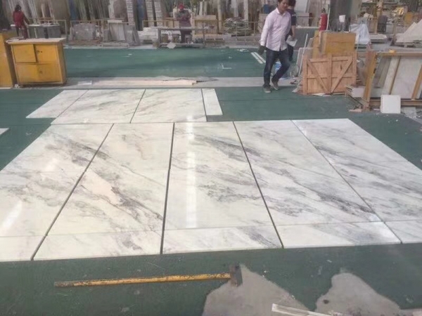 new volakas marbre blanc poli dalle de plancher