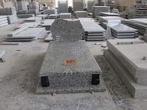 cygne gris granit simple enterrement dalles de tombes