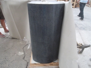 g654 pilier décoratif colonnes de granit gris sésame