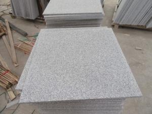 g603 dalles de granit blanches et grises en granit