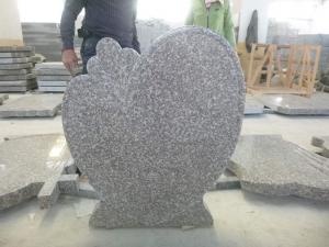 Pierres tombales funéraires en granit rose de style européen