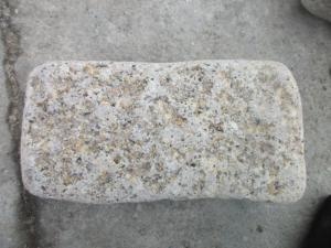 G682 pavé de pierre de pavé de granit jaune rouillé