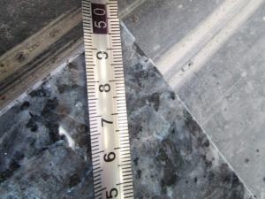 Tuile polie populaire de plancher de granit de perle bleue