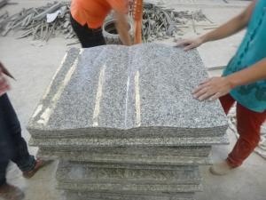 Pierre tombale de livre de pierre tombale de granit de G623
