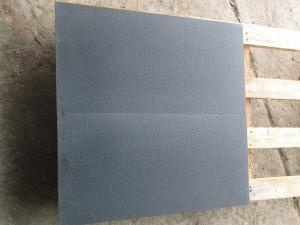 Tuile de patio en andesite basalte taillé gris scié