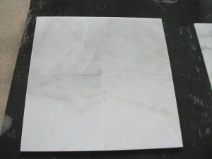 Tuiles de revêtement en dalles de marbre blanc du Guangxi