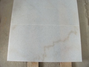 Tuiles de revêtement en dalles de marbre blanc du Guangxi