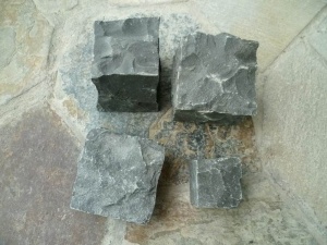 Split Split naturel Zhangpu noir basalt galets