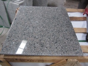 Carrelage de sol en granit avec pierre naturelle saphir poli