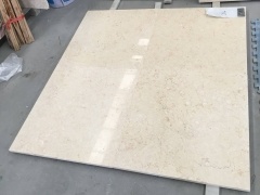Revêtement de sol en marbre doré pour hôtel