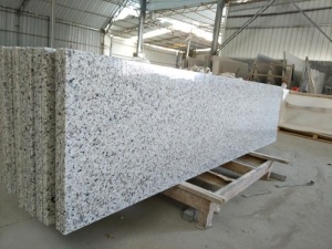Dalle de dalle en granit blanc de fleur de Chine Bala pour le projet