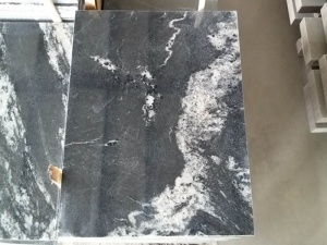 Les ballets royaux noirs bon marché dalle le granit de dalles pour le plinthe de plancher de mur