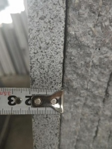 Dalles de granit noir Padong Chine G654