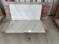 Carreau de marbre blanc du Guangxi hautement poli