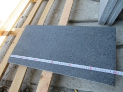  G654 dalles de pavage gris foncé poli granit
