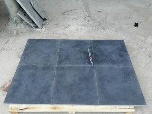 dessins de carreaux de sol en granit noir en pierre bleue