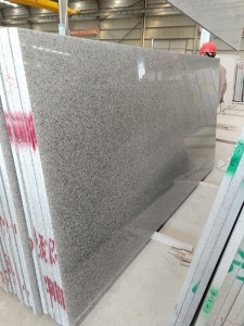 Fourniture de projet dalle en granit gris clair hubei g603