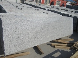 jilin blanc granit neuf g439 demi-dalle