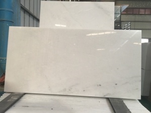 tutro de marbre blanc castro coupé à la taille pour le projet