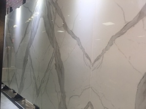 dalles de pierre de verre cristallisé nano blanc