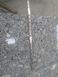 tuiles de granit gris rushan granit g375